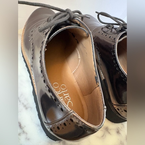 Franco Sarto Metallic Oxford Lace-Up Shoes Women’s Size 6.5M - Picture 12 of 14